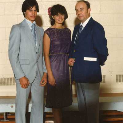 Photograph, Capreol High School Students with Speaker.
