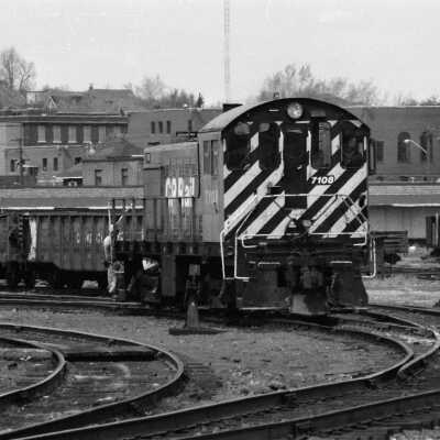 Photograph, CPR Yard, Sudbury, Ontario.