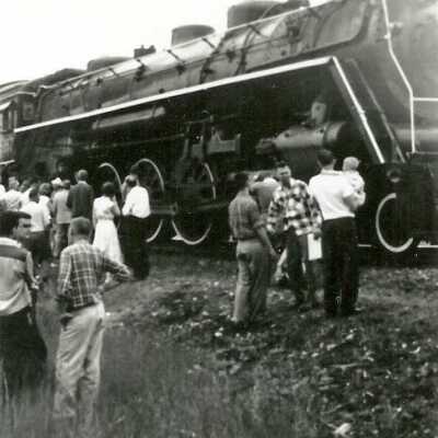 Photograph, CNR Locomotive 6167.
