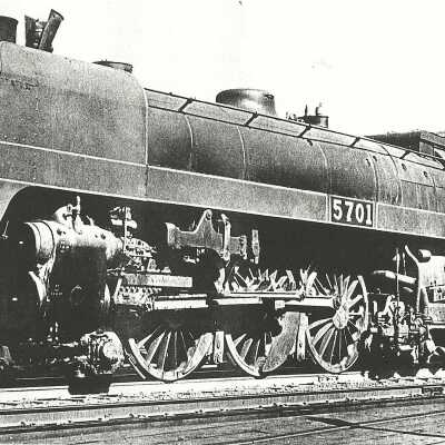 Photograph, CNR Locomotive 5701