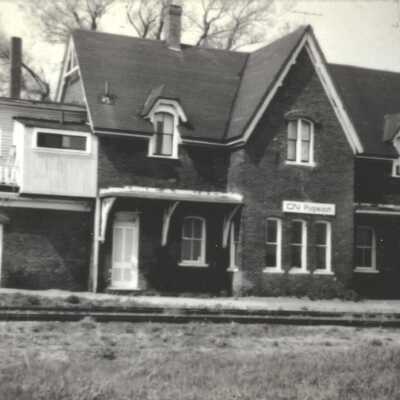 Photograph, CNR Station at Pugwash, Nova Scotia.