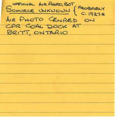 Photograph, Aerial Shots, Canadian National Railway, Unknown Location.
