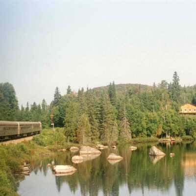 Photograph, Canadian Pacific Passenger Train.