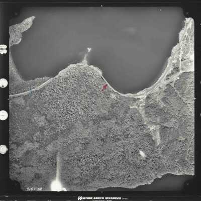 Photograph, Aerial Shots, Canadian National Railway, Unknown Location.