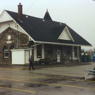 Photograph, CNR Station, Georgetown, Ontario.