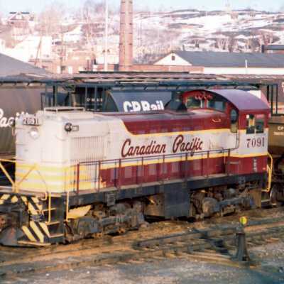 Photograph, Canadian Pacific Engine 7091