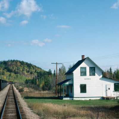 Photograph, Algoma Central, Wanda Section House, 1983.