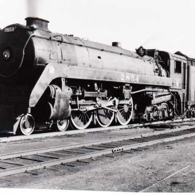 Photograph, CPR Locomotive 2854.