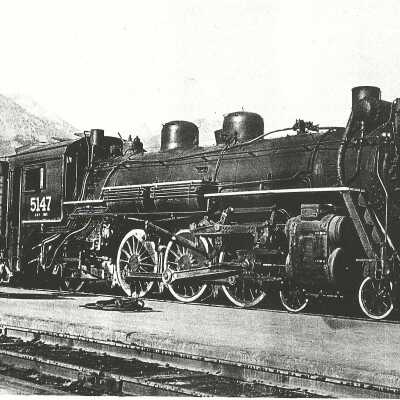 Photograph, CNR Locomotive 5147