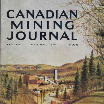 Canadian Mining Journal Vol 80 (6), 1959 Featuring Falconbridge Nickel Mines (2 copies)