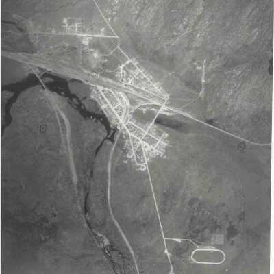 Photograph, Aerial Shots, Canadian National Railway, Unknown Location.