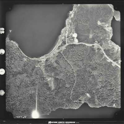 Photograph, Aerial Shots, Canadian National Railway, Unknown Location.