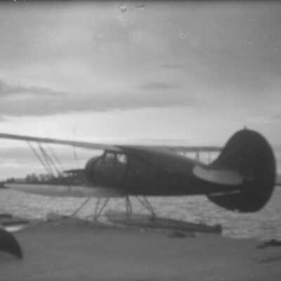 Photograph, Plane, Sudbury, Ontario.