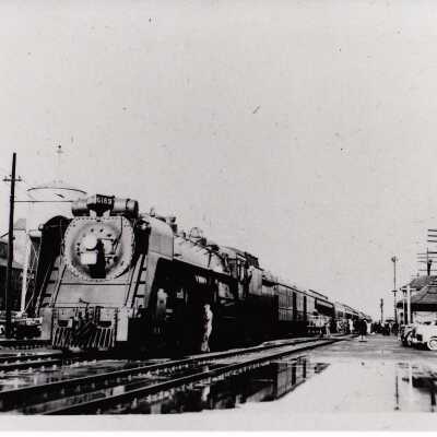 Photograph, CNR Steam Engine 6189