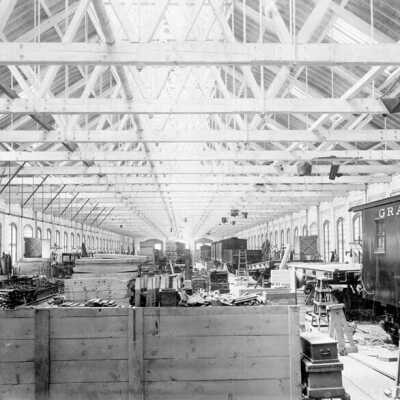 Photograph, Freight Shop, Grand Trunk Car Works.