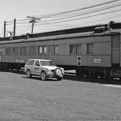 Photograph, CPR Yard, Sudbury, Ontario.