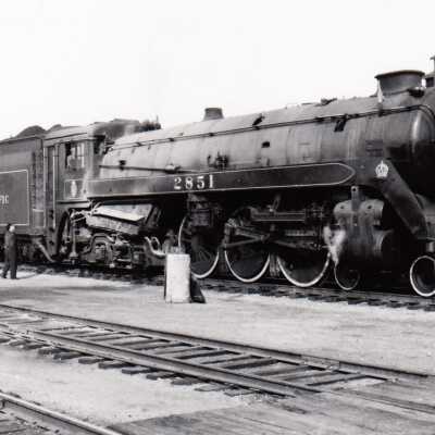 Photograph, CPR Locomotive 2851.