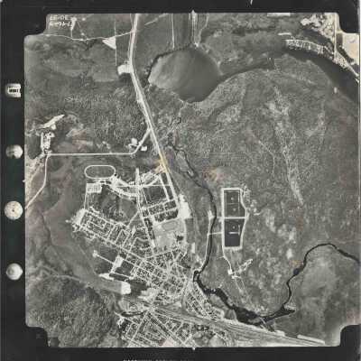 Photograph, Aerial Shots, Canadian National Railway, Unknown Location.