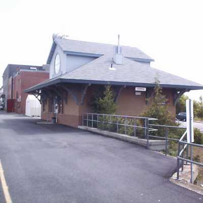 Photograph, Capreol CNR Station, Yard, and Offices, 2001.