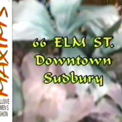 Video, Commercial, Maxims Exclusive Women's Clothing, Sudbury, Ontario.