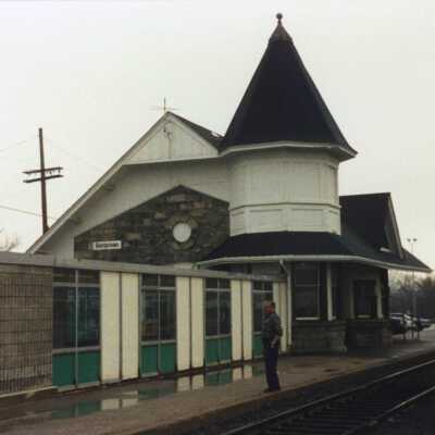 Photograph, CNR Station, Georgetown, Ontario.