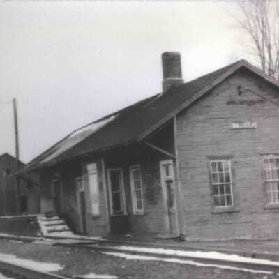 Photograph, CNR Station, Stroud, Ontario.