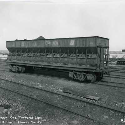 Photograph, Green Ore Transfer Car, O'Donnell Roast Yards.