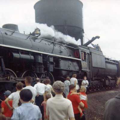 Photograph, CNR Locomotive 6167.