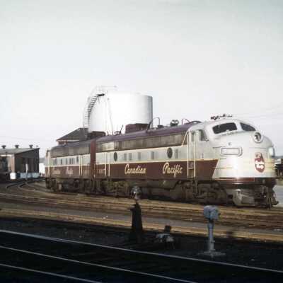 Photograph - Canadian Pacific passenger train led by locomotive No. 1405