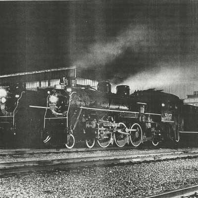 Photograph, CNR Locomotive 5107.