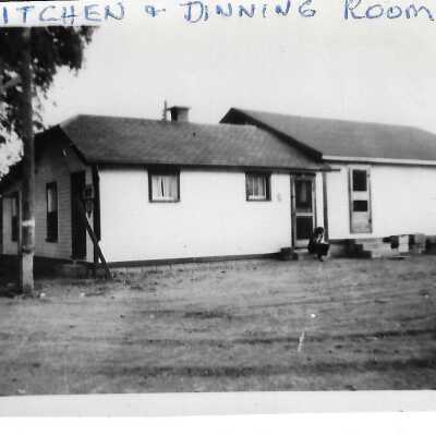 Photograph - D'arcy Cropp Camp - Kitchen and Dinning Room