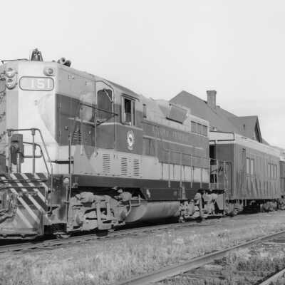 Photograph, Algoma Central Locomotive 151.