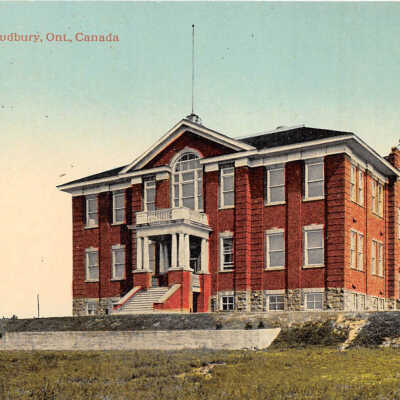 Photograph, High School, Sudbury, Ontario.