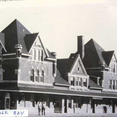 Photograph, CNR Station at Thunder Bay, Ontario
