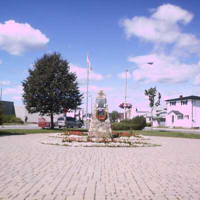 Photograph, Capreol Cenotaph Park, 2001.