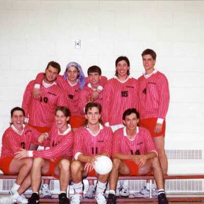 Photograph, Capreol Highschool Boy's Volleyball Team. Unknown People