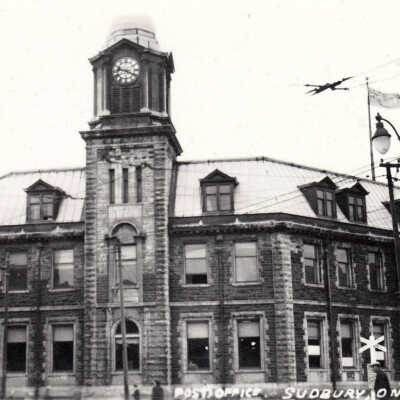 Photograph, Sudbury Post Office, Sudbury, Ontario.