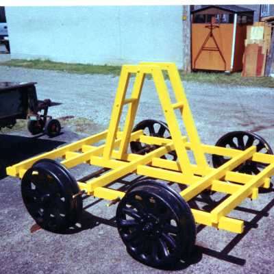 Construction Photos of the NORMHC Handcar, Taken by Doug Frozel
