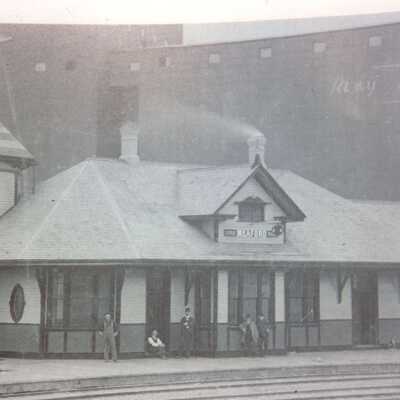 Photograph, CNR Meaford Station, Meaford, Ontario.