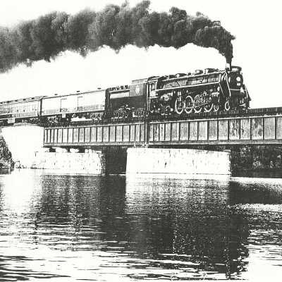 Photograph, CNR Passenger Train.