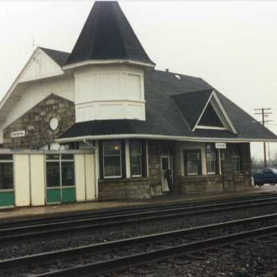 Photograph, CNR Station, Georgetown, Ontario.