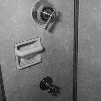 Photograph, Canadian National Railways (CNR) car - shower.