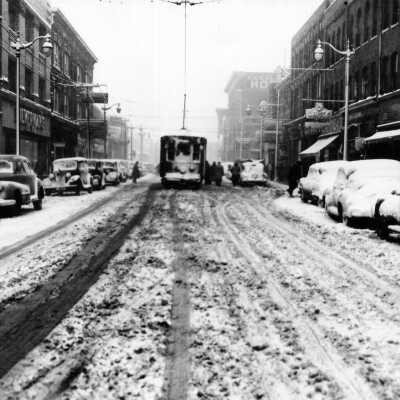 Photograph, Sudbury Streetcars