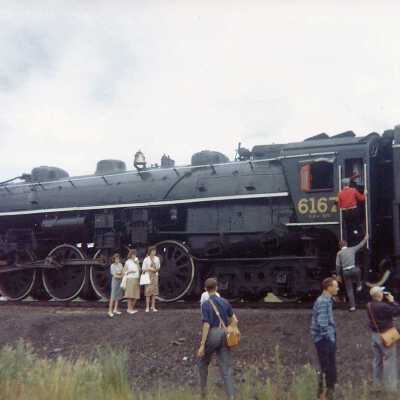 Photograph, CNR Locomotive 6167.