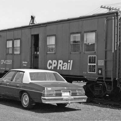 Photograph, CPR Yard, Sudbury, Ontario.