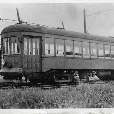 Photograph of a Sudbury Copper Cliff Suburban Electric Railway Streetcar