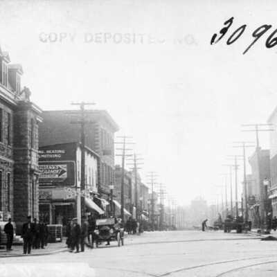 Photograph, Durham Street, Sudbury, Ontario.