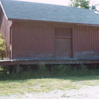 Photograph, CNR Meaford Freight Shed, Meaford, Ontario.