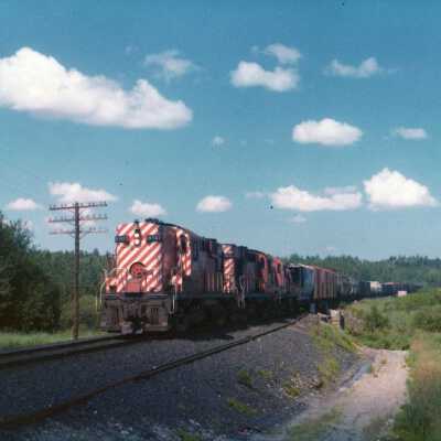 Photograph, Canadian Pacific Engine 8787