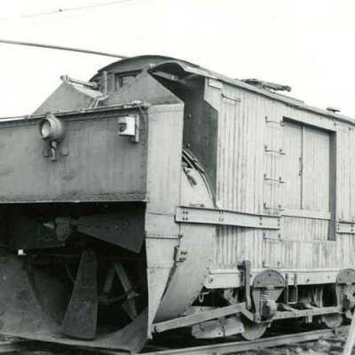 Photograph, Snowplow, Sudbury Suburban Railway.